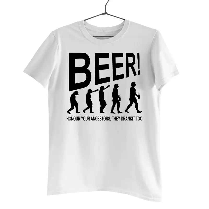 Beer, tricou cu mesaj, model 1